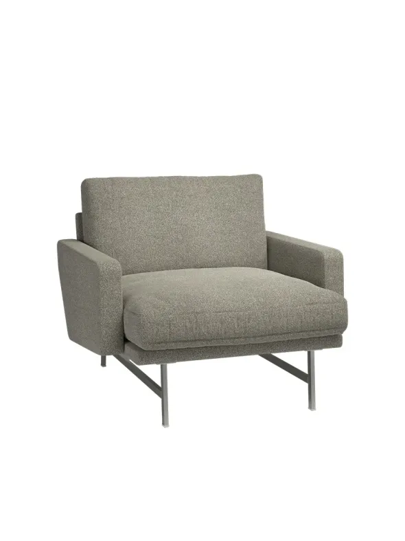 Lissoni PL111S Lounge Chair, Moss 015 fra Fritz Hansen