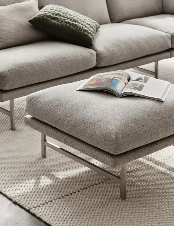 Lissoni PL114 Sofa, Clay 012 fra Fritz Hansen