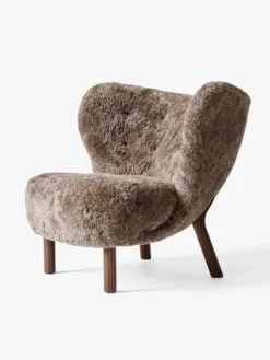 Little Petra inkl. skammel, Sheepskin Sahara fra &Tradition