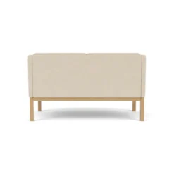 L45 MK154 2 pers. sofa, beige tekstil af Mogens Koch
