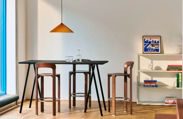 Loop Stand High Table, 160 cm fra Hay