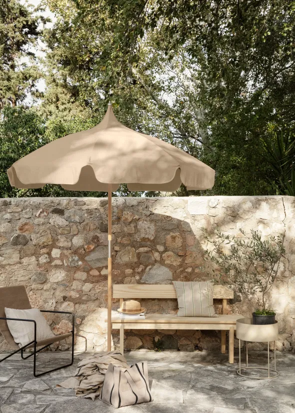 Lull parasol, Dark Chocolate fra Ferm Living