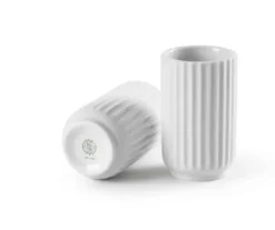 Lyngbyvasen i hvid fra Lyngby Porcelæn
