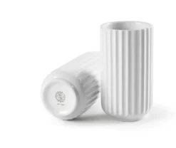 Lyngbyvasen i hvid fra Lyngby Porcelæn