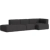 Mags Soft 3 pers. sofa, kombination 4, højre fra Hay