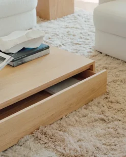 Mass Coffee Table Wide, oak fra New Works