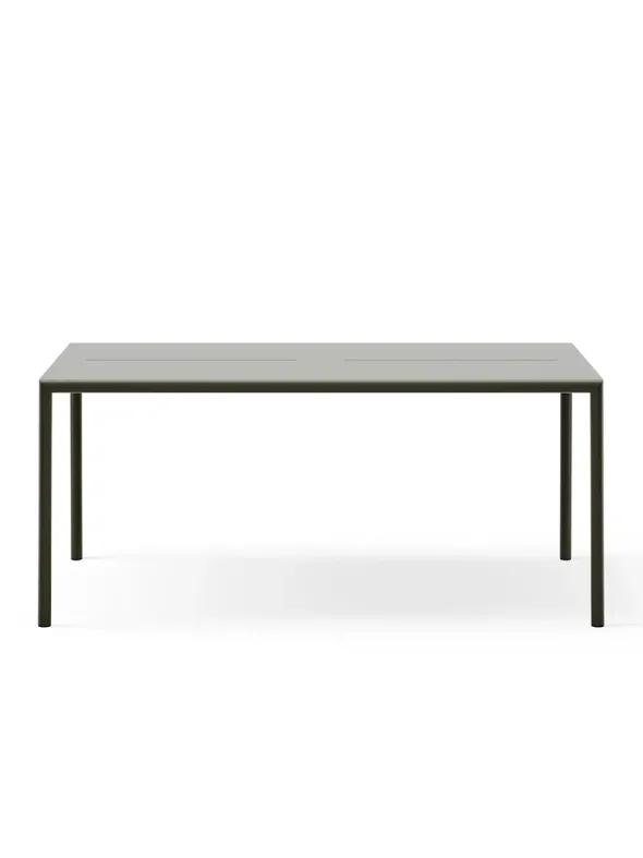 May havebord 170 x 85, dark green fra New Works