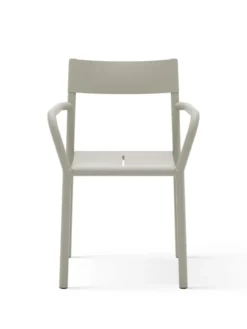 May havestol m. armlæn, light grey fra New Works