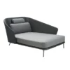 Mega Daybed, venstre, inkl. hyndesæt fra Cane-line