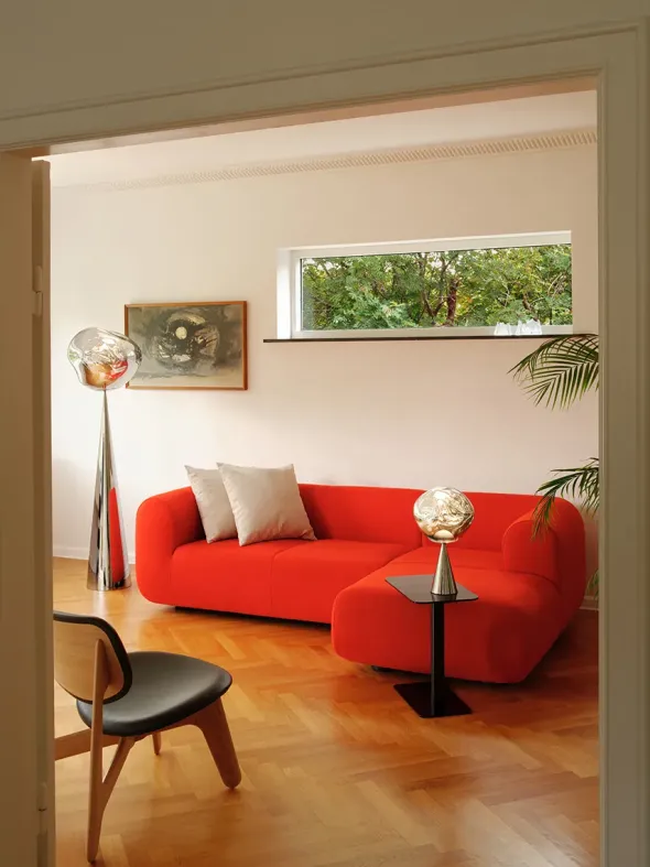 Melt Cone Fat Floor Lamp fra Tom Dixon
