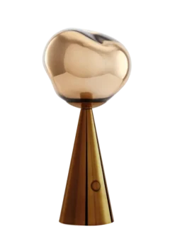 Melt portable bordlampe, bronze fra Tom Dixon