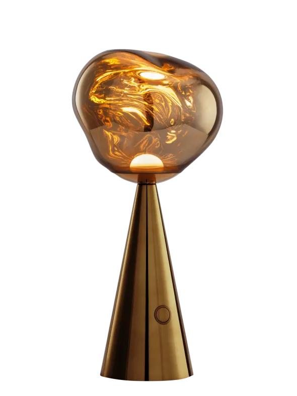 Melt portable bordlampe, bronze fra Tom Dixon