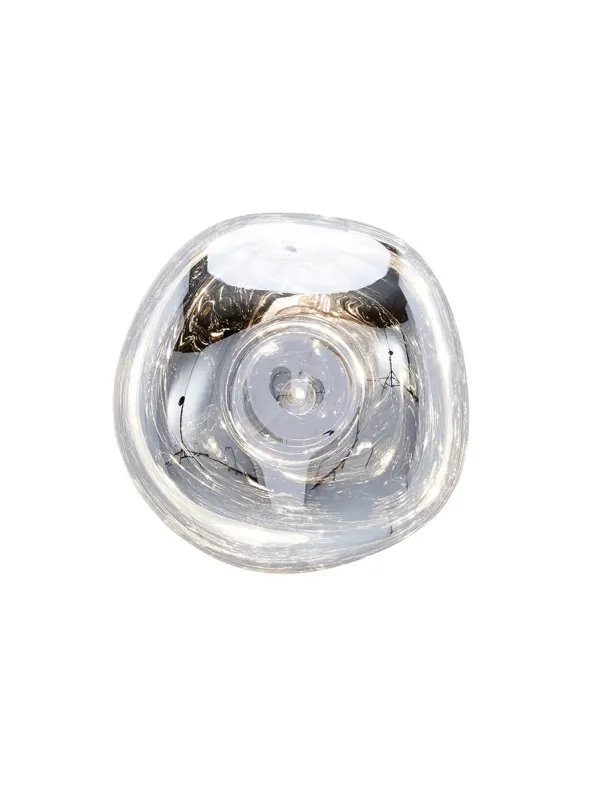 Melt Surface Væglampe, chrome fra Tom Dixon