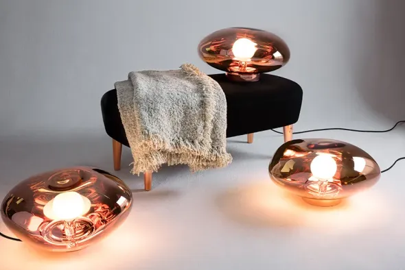 Melt Surface Væglampe, copper fra Tom Dixon