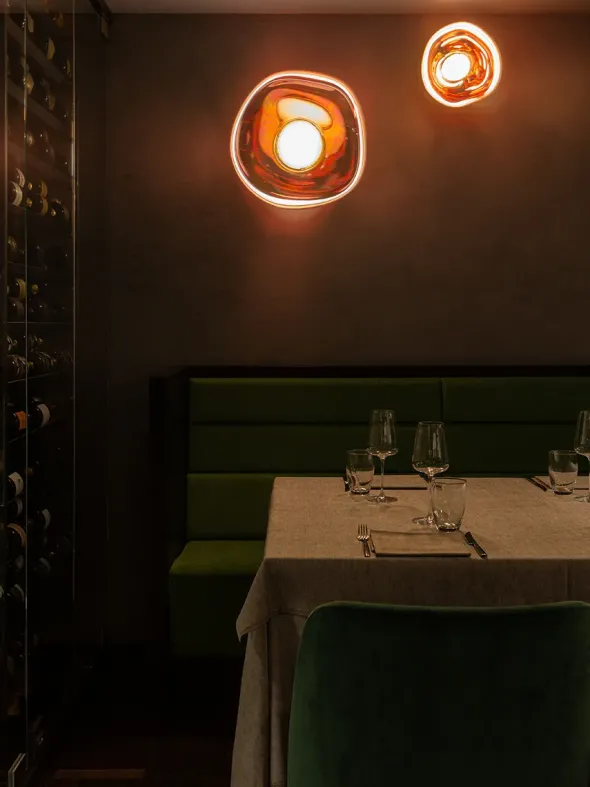 Melt Surface Væglampe, copper fra Tom Dixon