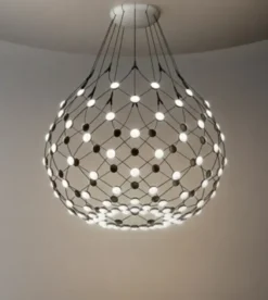 Mesh LED pendel Ø100 fra Luceplan
