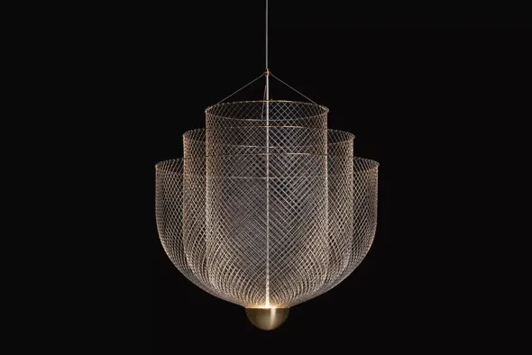 Meshmatics Chandelier, small fra Moooi