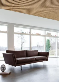 MH GRASP Sofa, gefion læder fra Mogens Hansen
