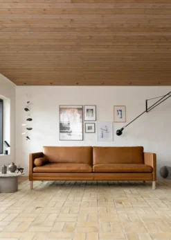 MH2614/MH2615 sofa, Frej læder fra Mogens Hansen