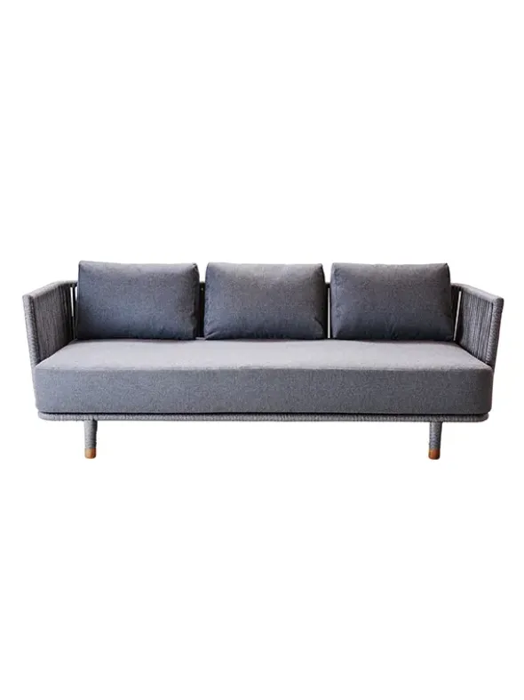 Moments 3 pers. Sofa inkl. hynder fra Cane-line