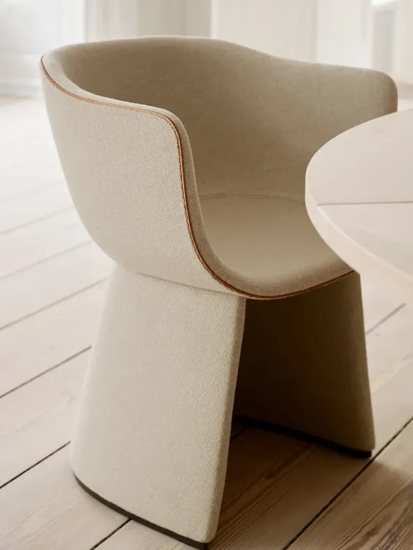 Monolit Dining Chair m. Keder fra Fritz Hansen