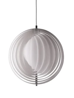 Moon Acrylic Pendant, Ø34 af Verner Panton