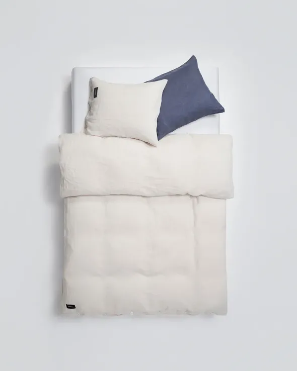 Mother Linen Duvet Cover Single 140x220 cm fra Magniberg