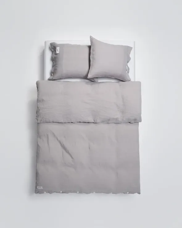 Mother Linen Duvet Cover Single 140x200 cm fra Magniberg
