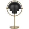 Multi-Lite Portable Bordlampe, messing/sort fra GUBI