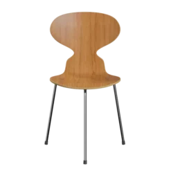 3100 Myren med 3 ben, krom stel af Arne Jacobsen