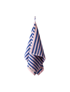 Naram towel - Dazzling blue & Rose fra Bongusta