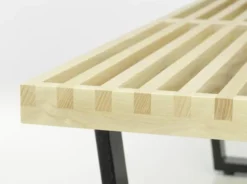 Nelson Bench, lang fra Vitra