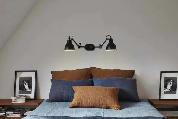 Nr. 204 Dobbelt Væglampe fra Lampe Gras