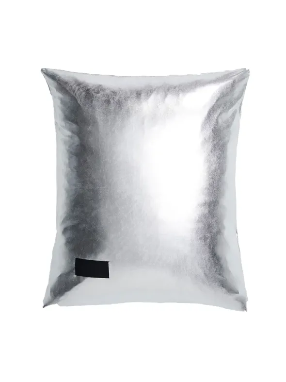Nude Metallic Jersey Pillow Cover Single fra Magniberg