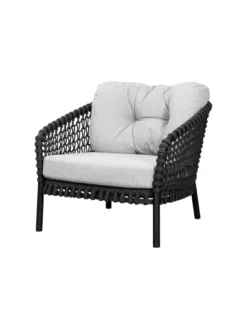 Ocean Large Loungestol, soft rope fra Cane-line