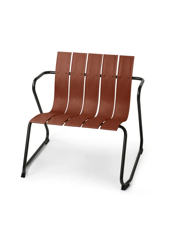 Ocean Loungestol, burnt red fra Mater