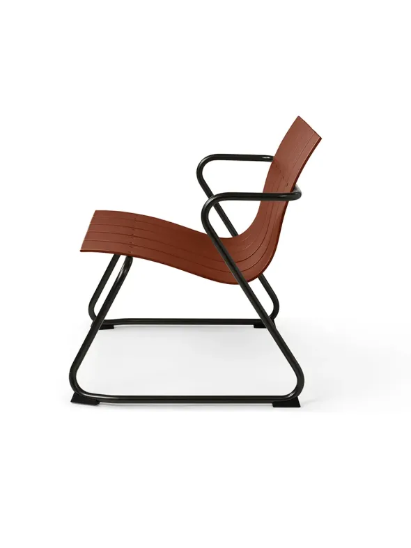 Ocean Loungestol, burnt red fra Mater