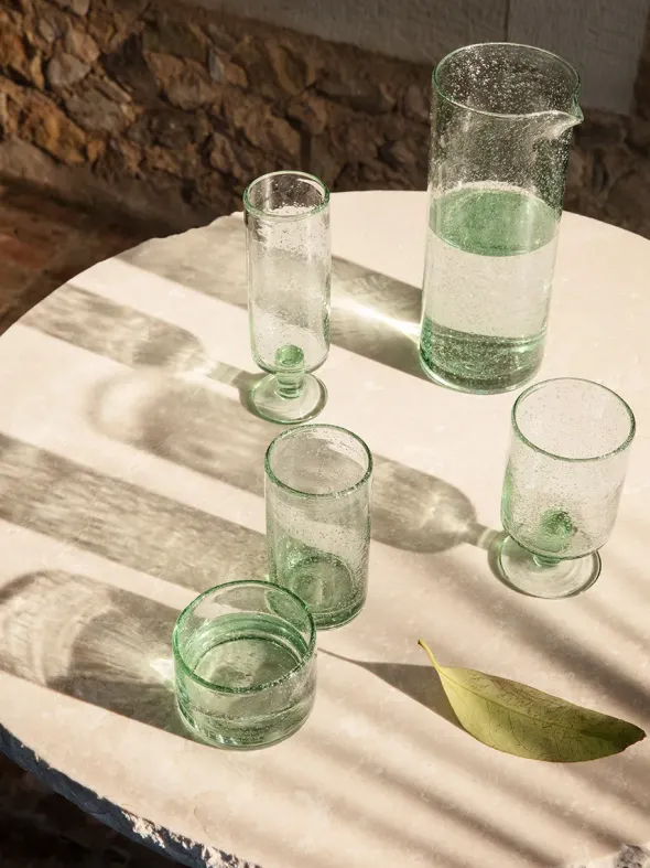Oli Jug, recycled clear fra Ferm Living