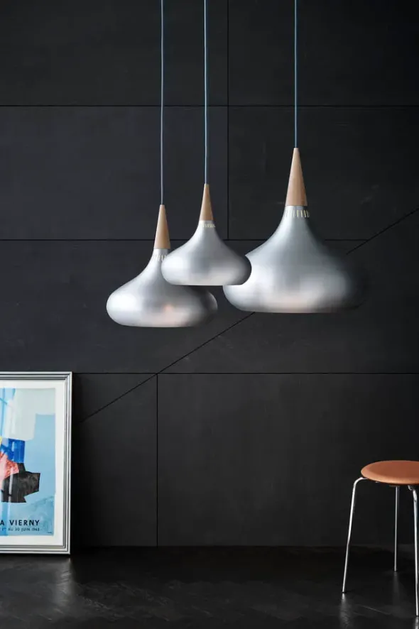 Orient Pendel, aluminium fra Fritz Hansen