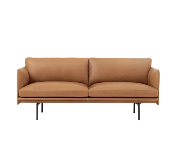 Outline 2 pers. sofa fra Muuto