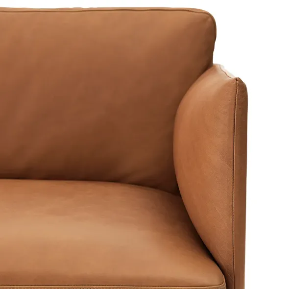 Outline 2 pers. sofa fra Muuto