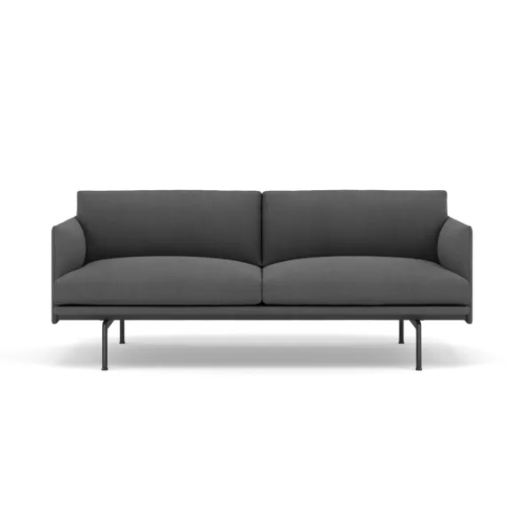 Outline 2 pers. sofa fra Muuto
