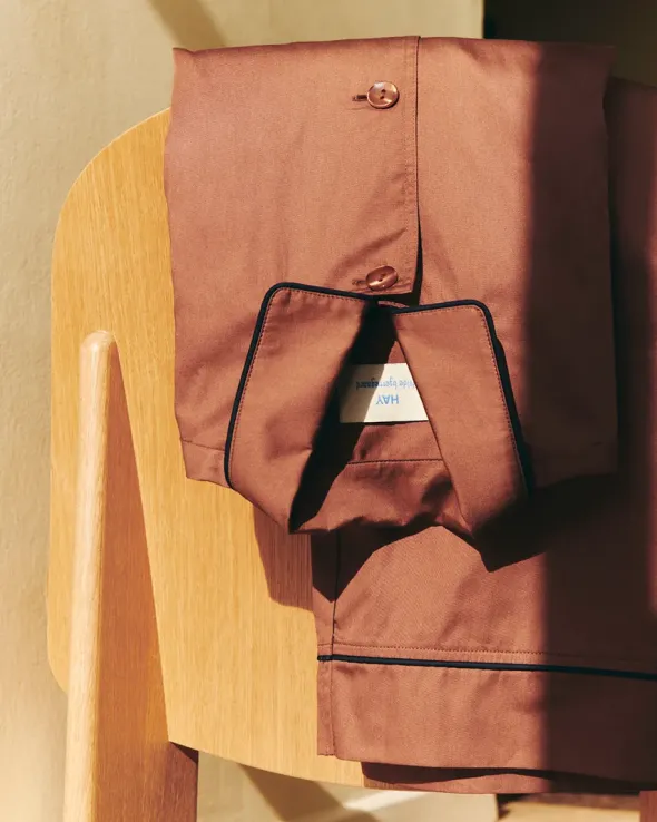 Outline Pyjama L/S Shirt fra Hay