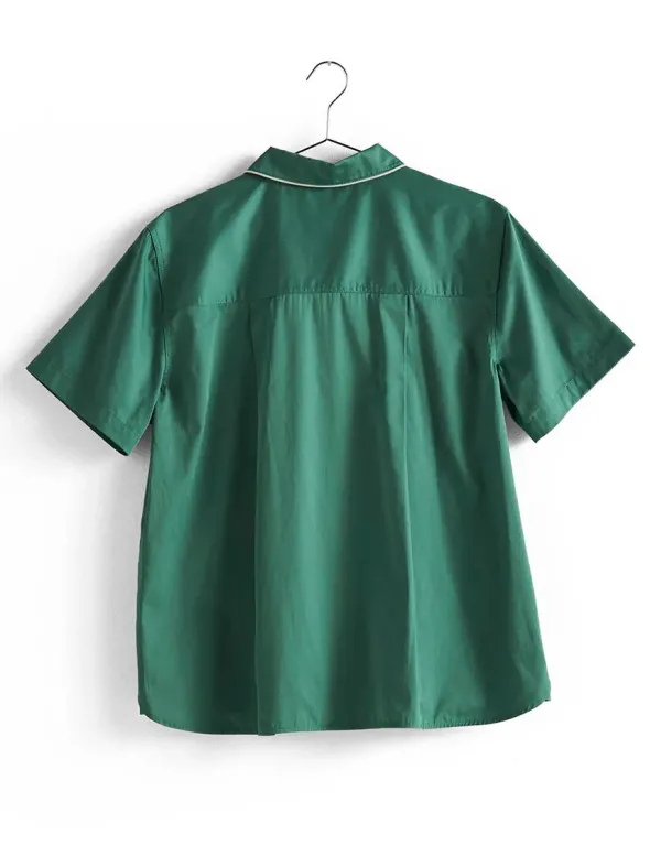 Outline Pyjama S/S Shirt fra Hay