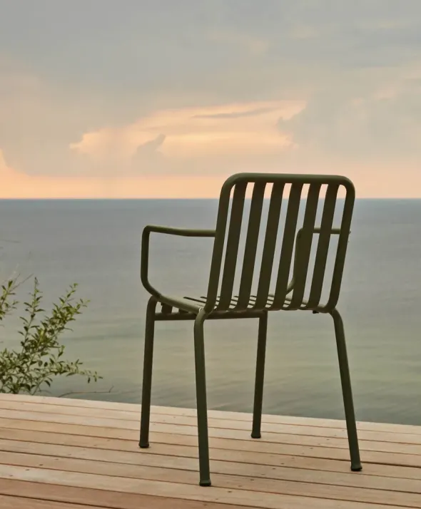 Palissade Armchair, olive fra Hay