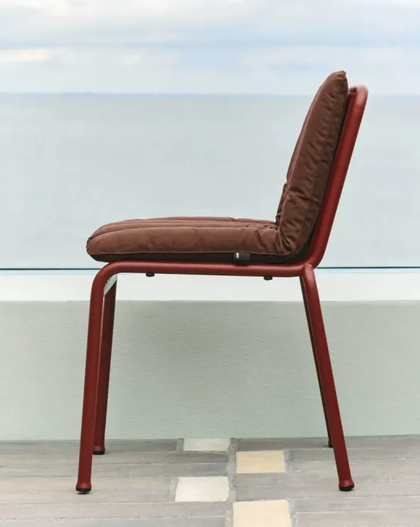 Palissade Chair, iron red fra Hay