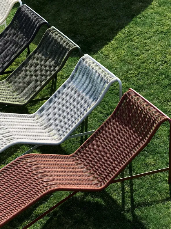 Palissade Cord Chaise Longue fra Hay