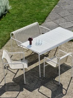 Palissade Cord Dining Bench fra Hay