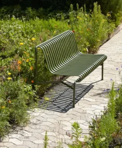 Palissade Dining Bench uden armlæn, antracit fra Hay