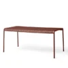 Palissade Table 170x90, iron red fra Hay